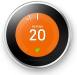 Google Nest 4th Gen Pro Wireless Heating & Hot Water Smart Thermostat- Stainless Steel