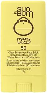 Sun Bum Kids SPF 50 Sunscreen Face Stick - Broad Spectrum UVA/UVB Protection - Vegan & Oxybenzone/Octinoxate Free - 13g