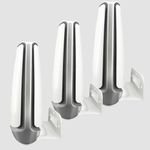 Gadget Gear Wall Mount for Orbi Tri-Band Mesh WiFi 6 Router RBS850 / RBK852 / RBK853 / RBS750 / RBS751 / RBK752 / RBK753 / AX4200 / AX5700 / AX6000 (Pack of 3)