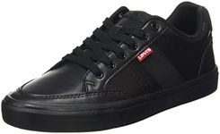 Levi's Men's Turner 2.0 Sneakers, black, 10 UK (44 EU)