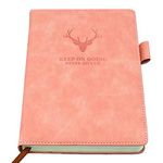 A5 Ruled Notebook Journal - Hardcover Executive Notebooks with Premium Thick Paper, College Lined Journal, 8.3"×5.7",360 Page, Perfect for Office Home School Business Writing & Note Taking (Pink)