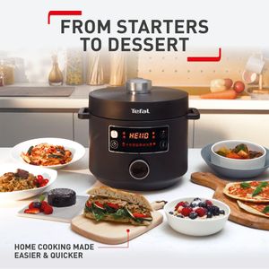 Tefal Turbo Cuisine Pressure Cooker – Fast Multi-Function Cooker