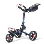 Bag Boy BAGBOY SLIM FOLD Golf Trolley - Navy and red