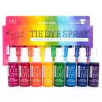 S.E.I. Classic Tie Dye Kit, Fabric Dye Spray Set, Easy Clean Up, Easy Application, Spray Tie Dye Kit - 8 Pack of Colors