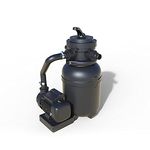 OK-Living Sand filter system Sand filter Pool filter Pool pump 7 m³ with prefilter 7000 l/h