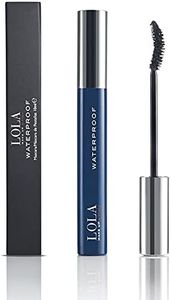 LOLA New Waterproof Black Mascara, Cruelty Free & Vegan, Hypoallergenic & Ophthalmologist - Lengthening & Volumising, Smudge Proof Extreme Lashes