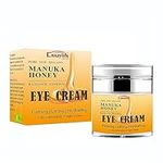 Manuka Honey Eye Cream for Dark Circles and Puffiness, Under Eye Cream, Anti Aging Eye Cream, Improve the look of Fine Lines and Wrinkles, Retinol and Aloe Vera Natural Relief