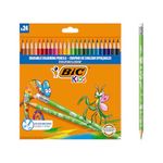 Bic Kids Evolution Illusion Erasable Colored Pencils - Pack of 24