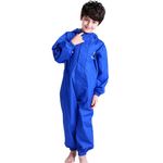 Toddler Rain Suit Baby Rain Suit Kids Rain Suits with Hood Waterproof Coverall One Piece Rain Suit for Kids(2-12 Years)