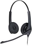 Jabra Biz 1500 USB Duo Wired Call Center Professional Headset