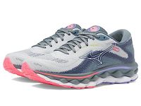 Mizuno Women's Wave Sky 7 Running Shoe, Pearl Blue-White, 10