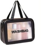 KUKLAR Washbag Pouch Bag for Home & Travel, Toiletry Bag for, Brushes, Accessories Pouch(Black)