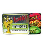 YEOWWW,Multi - 3 stinkies catnip sardines in can - 1 piece, All Breed Sizes