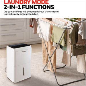 Honeywell 30L Dehumidifier – Powerful Moisture Removal for Home