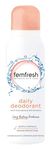 Femfresh Daily Freshness Intimate Deodorant - Gentle Vaginal Odour Protection Spray for Women for Long Lasting Freshness - Hypoallergenic Scent, Safe Ultimate Skin Care for a Fresh Feeling - 125 ml