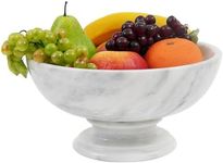 Radicaln Marble Fruit Bowl White 10