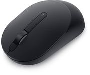 Dell-MS300 Full-Size Wireless Mouse, Interface 2.4 GHz, Optical LED, Scrolling Wheel.