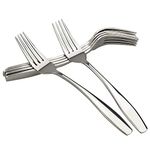 Gitany Set of 12 Stainless Steel Table Forks Dinner Forks