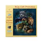 Sunsout Big Cat Prowess Jigsaw Puzzle (1000-Piece)