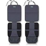 Car Seat Protector (2-Pack) by Drive Auto Products - Best Protection for Child & Baby Cars Seats, Dog Mat - Ultimate Cover Pad Protects Automotive Vehicle Leather or Cloth Upholstery