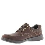 Clarks Men's Cotrell Edge M Lace-Up Shoe, Brown Oily Leather, 11 W US