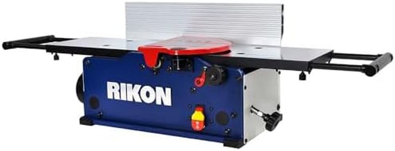 Rikon 10 Inch Benchtop Jointer With Helical Style Cutter Head