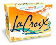 LaCroix 100% Natural Sparkling Water Apricot - 12 Can(s)