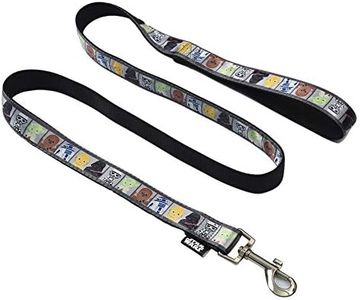 Star Wars for Pets All Star Characters 4 Foot Dog Leash | 4 ft Dog Leash Easily Attaches to Any Dog Collar or Harness | Characters Nylon Dog Leash 48 inches for All Dogs Multi