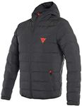 Dainese Men's Down-jacket Afteride Motorcycle Waterproof Jacket, Black, XL UK