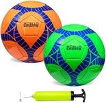 Xcello Sports Soccer Balls with Assorted Colors with Pump