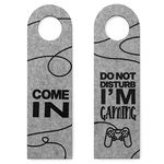 Novelty Gamer Gifts - Please Do Not Disturb Bedroom Door Hanger - Funny Gaming Stuff - Cute Gaming Accessories - Heartwarming Gifts for Teenage Boys, Men - Gifts for Brother, Boyfriend, Husband, Son