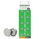 DURNERGY SR920SW Watch Battery 10 Pack, LR920 LR921 370/371 Watch Battery, Pilas AG6 Coin Batteries 371, Alkaline Button Cell Battery