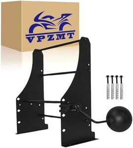 Wall Mount Storage Luggage Rack/Tour Trunk Pack Backrest Sissy Bar for Harley, Road King, Road Glide, Electra Glide, Street Glide & Indian, Horse, Chieftain