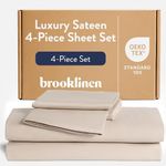 Brooklinen Luxury Sateen 4 Piece Sh