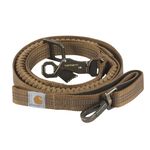 Carhartt Shock Absorbing Heavy Duty Dog Leash Carhartt Brown/Brushed Brass