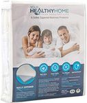 Your Healthy Home| Everything Proof Your Mattress from Liquids, Pet Dander, Pollen & Other Allergens Collecting in The Mattress and Trigger Allergies| All Sides Zippered, Sealing All of The Mattress