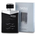 Skinn By Titan , Steele Long Lasting Fresh Edp For Men - 100 Ml Perfume For Men Liquid Eau De Parfum For Men Premium Fragrance Grooming Essentials