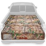 Pittman Outdoors PPI-404 AirBedz CAMO Truck Bed Air Mattress | Full Size-Short Bed, 5.5-5.8 Feet in Length | Built-in Rechargeable Battery Air Pump | Includes Tailgate Extension