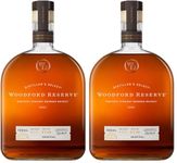 Woodford Reserve Bourbon Whiskey, 70cl (Pack of 2)