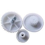 LICHIFIT Meat Grinder Plastic Gear Replacement S/M/L Teeth Gear for Household Meat Grinder Repair Part