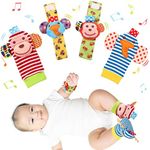 Dacitiery Baby Rattle Socks Wrist S