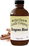 Our Own Candle Company – Dragons Blood Scented, Premium Grade Home Fragrance Oil for Diffusers (2oz)