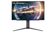 LG Ultragear 27GR95QE-B 27 Inch QHD(2560x1440) OLED Gaming Monitor, 0.03ms, 240Hz, HDR10 NVIDIA G-Sync Compatible, FreeSync Premium, Remote Controller, Black