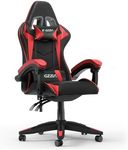 Racingreat Ergonomic Gaming Chair with Adjustable Height, Reclining Feature, Headrest, and Lumbar Support for Adults (Basics, Red)