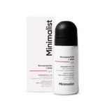 Minimalist Underarm Roll On Deodorant with Nonapeptide + AHA BHA 06% | Controls Odour & Fades Darkness | Fragrance & Aluminium Free | Exfoliating Deo For Women & Men | 40ml