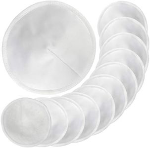 Pinowu Coussinets d'allaitement en bambou biologique - 12pcs coussinets lavables + sac de lavage - Coussinet d'allaitement pour la maternité