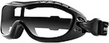Bobster Eyewear Night Hawk OTG Adult Harley Touring Motorcycle Goggles Eyewear - Black/Clear/One Size Fits All