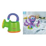 Nuby Fun Watering Can Bath Toy & Octopus Floating Bath Toy