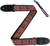 WLLHYF Vintage Guitar Strap Widen E