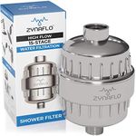 ZYNAFLO 15-Stage Shower Filter for Hard Water, Chlorine and Heavy Metals